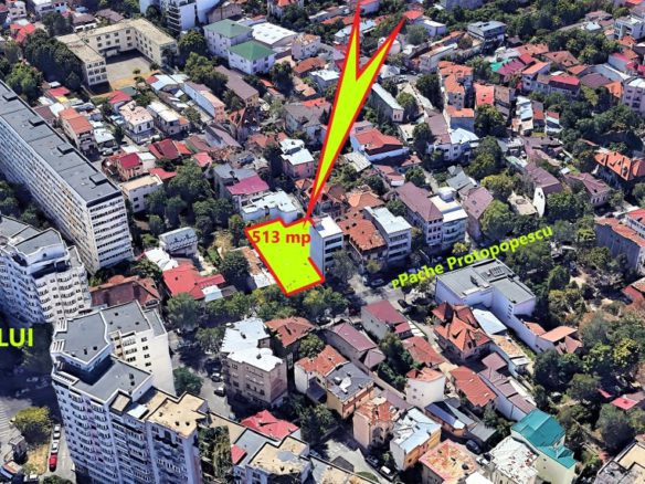 Teren 513 mp Pache Protopopescu | CUT 4 – 2.052 mp construibili | P+5 |